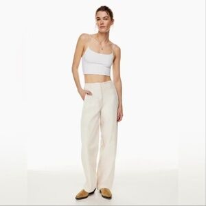 Aritzia Wilfred Free Ascendant Pant 00 Golden Birch Khaki